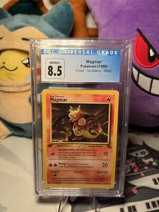 CGC Graded Vintage Slabs Magmar Fossil First Ed, Drowzee Base Set Shadowles - Picture 1 of 4
