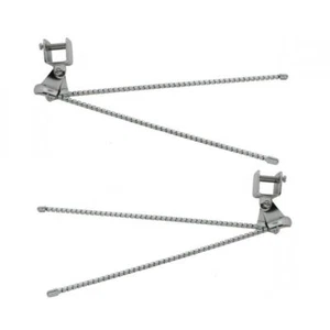 Vintage Automotive Car Truck Fender Quarter Panel Chrome Spiral Curb Feelers Pr - Picture 1 of 2