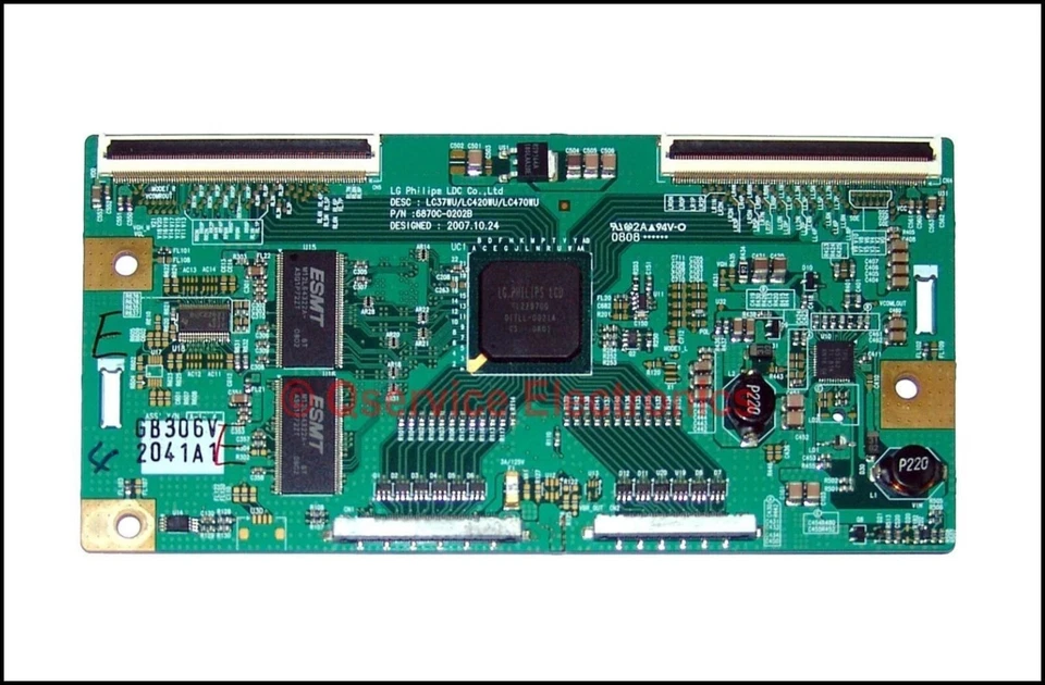 Placa T-Con Philips 42PFL9703D/10 6870C-0202B (pantalla LCD = LC420WUF SA-C1) Foto 1 de 1