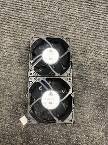 Used Lot 2 Delta Electronics QFR0912VH Replacement Fan - Picture 1 of 4
