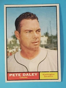 1961 Topps Pete Daley Washington Senators #158 EX-NM+ ⚾ - Picture 1 of 2