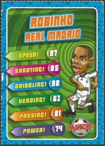 MATCH!WORLD MEGASTARS!-REAL MADRID-ROBINHO - Imagen 1 de 1