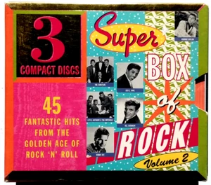 SUPER BOX OF ROCK - 45 fantastische Hits aus dem goldenen Zeitalter - Band 2 - 3 CD Set - Bild 1 von 15