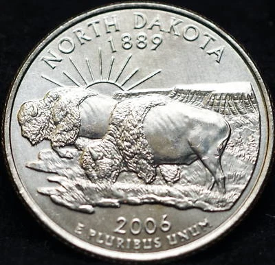 2006 D North Dakota State BU Washington Quarter  - Image 1 of 2