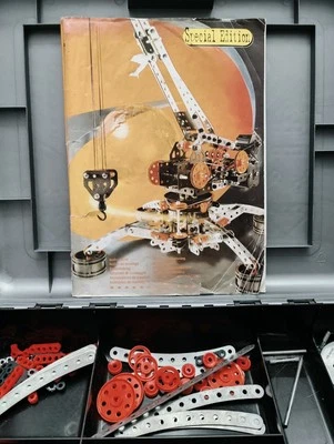 Meccano Erector Set 7080 Crane Special Edition with Case - INCOMPLETE - Image 1 of 4