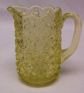 Button and Daisy Creamer Pitcher 4 1/4" - Picture 1 of 3