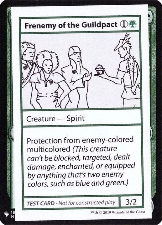 MTG No PW mark Frenemy of the Guildpact English Mystery Booster Playtest Cards - Image 1 of 1