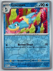 Croconaw 040/162 Reverse Holo SV05: Temporal Forces NM - Picture 1 of 2