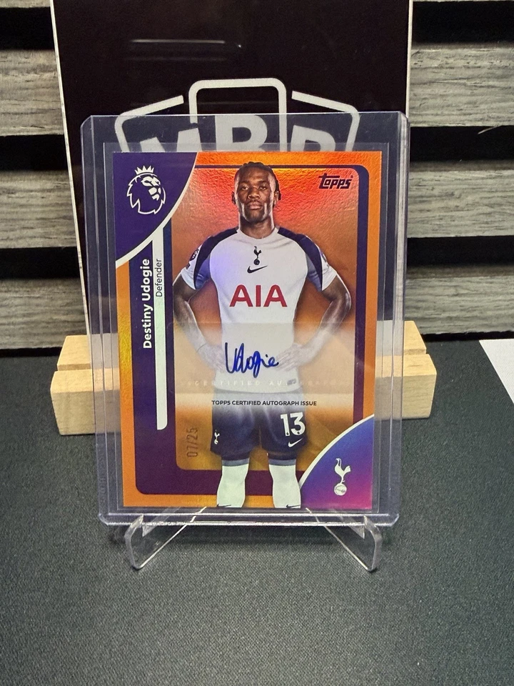 Topps Premier League 2025/2026 Destiny Udogie 7 /25 Tottenham Hotspur - Image 1 of 1