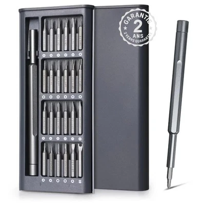 24 Tournevis de Précision Acier Alu Torx Réparation iPhone Téléphone Horloger - Photo 1/4