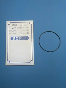 Borel O-Ring 80-3280 Uhrendichtung 32,80 mm Innendurchmesser x 34,40 mm Außendurchmesser x 0,80 mm CS - Bild 1 von 1