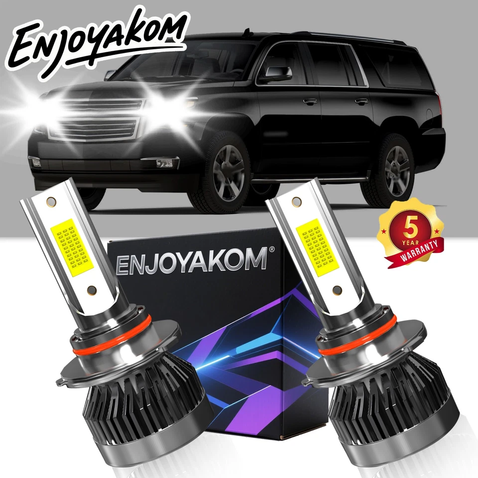For Chevrolet Suburban 2500 2000-2006 LED Headlight Bulbs Low Beam Lights White - Изображение 1 из 4