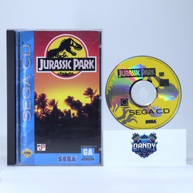 Jurassic Park en caja con manual - CD de Sega