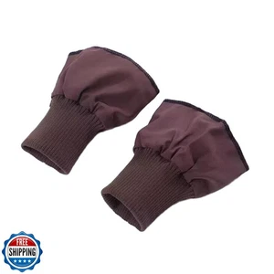 1 Paio Polsini a Costa Elasticizzata Maglia Tubolare Materiale Ricambio per Jack Imbottito - Foto 1 di 5