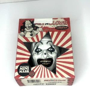 Art The Clown Terrifier Collectible Mini Mask Bloody Disgusting Fright Rags NEW - Picture 1 of 7