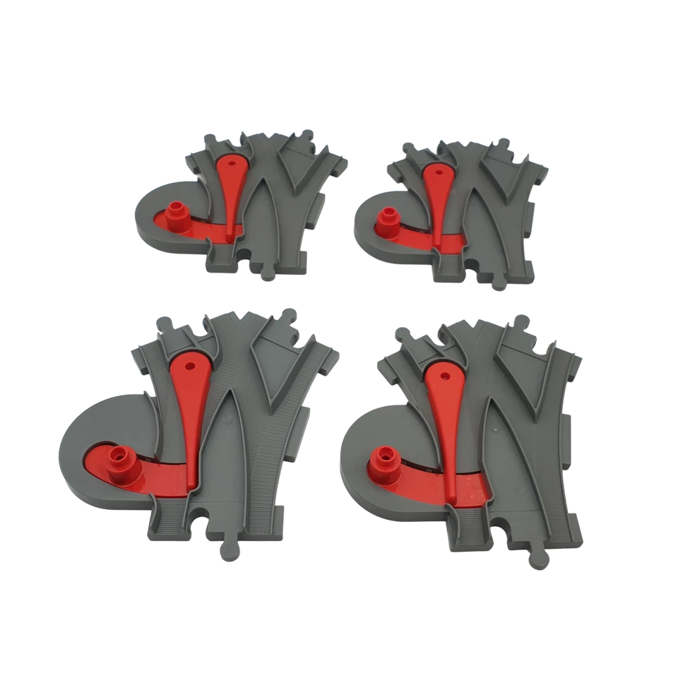 Lego® Duplo TREN 4 GRIS (DBG) FERROCARRIL cambiador de vías de tren con interrup - Imagen 1 de 1