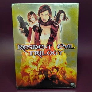 Resident Evil Trilogy DVD New Sealed 1 2 3 Apocalypse Extinction Milla Jovovich - Foto 1 di 6