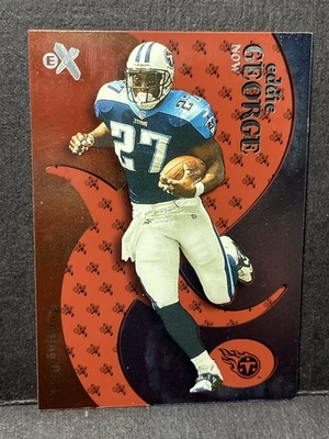 2000 Fleer Eddie George EX  Essential Credentials Now /50 Titans Rare SSP - Image 1 of 3