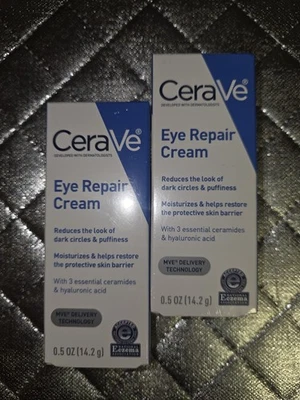 Crema reparadora de ojos CeraVe 0,5 oz. Lote de 2 cremas de ojos Foto 1 de 3