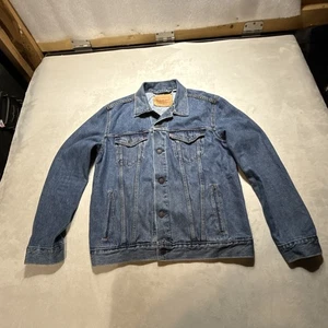 LEVIS Herren Trucker Denim Jeansjacke Large Medium Wash - Bild 1 von 19