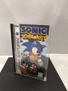 Sonic 3D Blast Sega Saturn W/ Reg Card - Picture 1 of 6