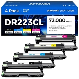 4PK DR223CL Unità batteria per Brother HL-L3270CDW L3710CW MFC-L3750CDW (LEGGI) - Foto 1 di 1