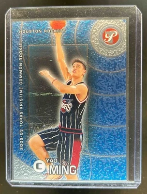 2002-03 Topps Pristine Yao Ming Rookie RC #51 Rockets - Image 1 of 2