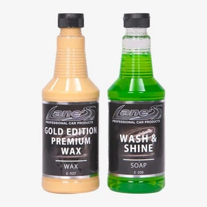 Jabón para lavado de autos Lane's y edición dorada mejor kit de cera para autos 32 oz - Imagen 1 de 4