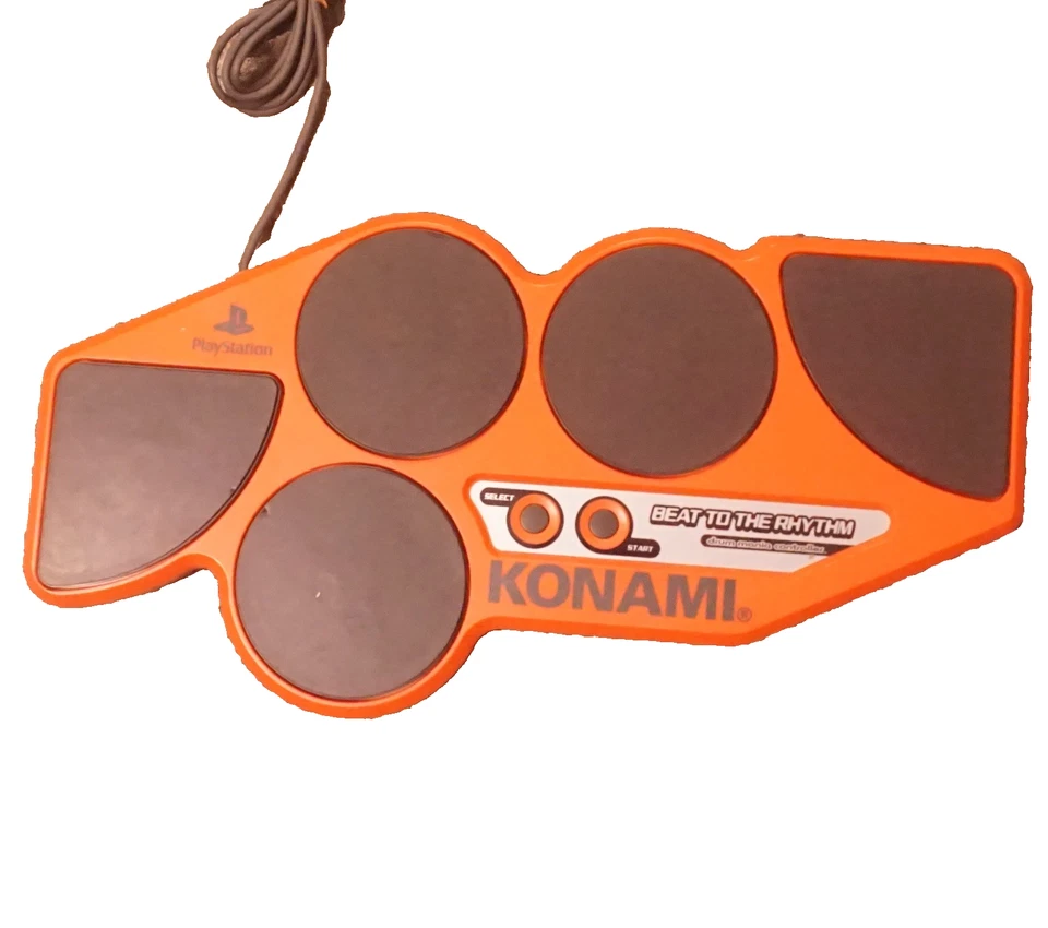 Konami Drum Mania Controller for Sony Playstation 1 PS1 Wired Tested Gamepad - Image 1 of 4