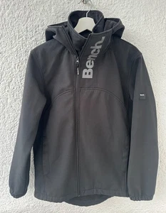 Bench Softshelljacke  Gr. S Schwarz Kapuze Übergangsjacke Outdoor Freizeit - Bild 1 von 6
