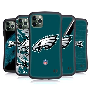 OFFICIAL NFL PHILADELPHIA EAGLES LOGO HYBRID CASE FOR APPLE iPHONES PHONES - Picture 1 of 14
