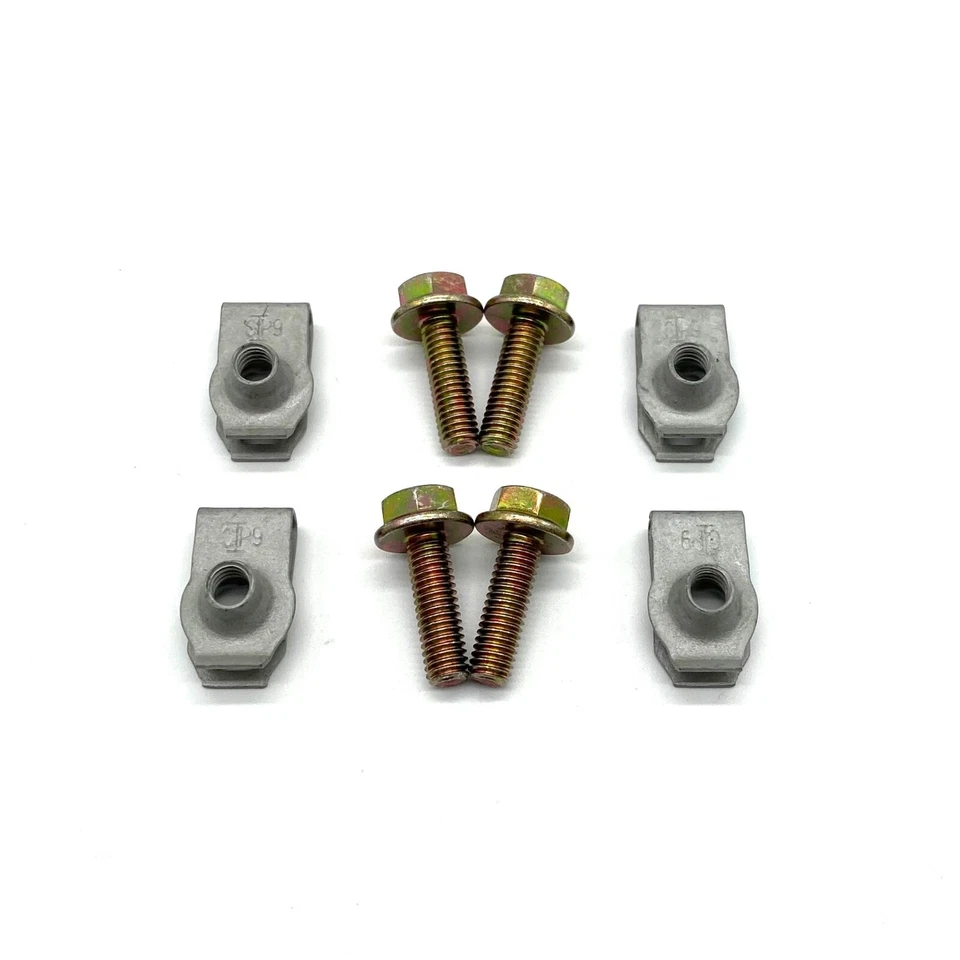 Compatível com Jeep Wrangler JK JKU 07-18 linha de freio para parafusos de quadro + mangueira pinça porcas em U - Imagem 1 de 1