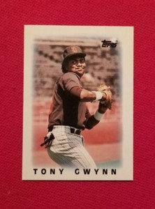 1986 Topps Mini Leaders Tony Gwynn #65 San Diego Padres FREE SHIPPING