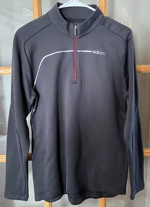 Adidas Adizero Golf Men’s Black 1/4 Zip Sweatshirt Sz Small GUC - Picture 1 of 6