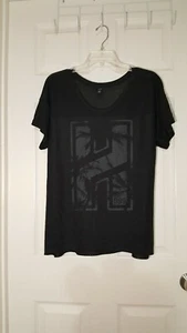 HURLEY WOMEN'S JUNIOR'S BLACK JERSEY SHIRT SIZE XL - Picture 1 of 3