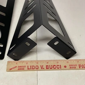 10.5 Headboard or Footboard Brackets Connector, Set of 2 Black - Picture 1 of 6