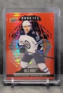 Michael Eyssimont 2022-23 Allure Rookies Red Rainbow #107 Winnipeg Jets - Picture 1 of 2