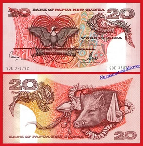 PAPUA NUEVA NEW GUINEA 20 Kina 2000 Pick 10d SC / UNC - Imagen 1 de 1