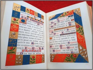 (1860) Book of Hours ⚜ 208 CHROMOLITHOGRAPHS Antique Christian Bible Missal Art - Picture 1 of 24