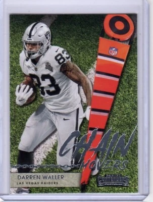 2021 Panini Contenders Darren Waller Chain Movers #CM-DWA Las Vegas Raiders - Image 1 of 2