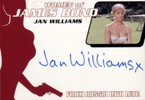 James Bond Archives 2014 Edition Jan Williams Autograph Card WA46