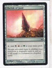 MTG: Shards of Alara: Foil: Obelisk of Jund