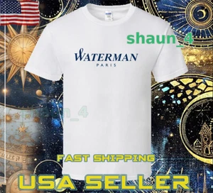 NEW SHIRT WATERMAN PARIS PENS LOGO UNISEX T-SHIRT FUNNY SIZE S TO 5XL - Picture 1 of 5