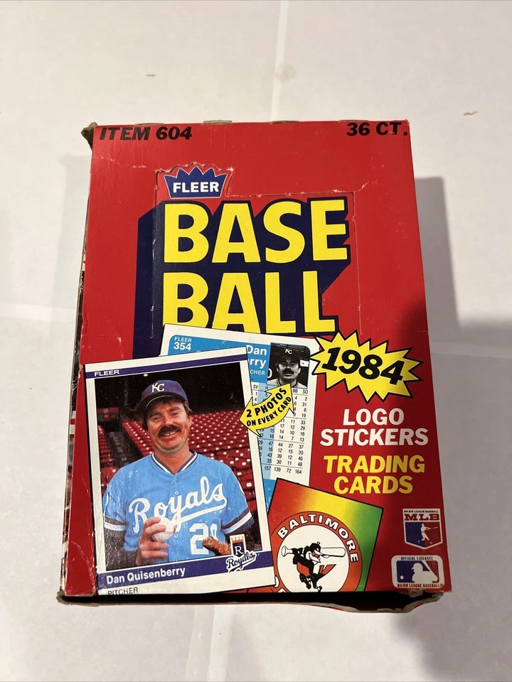 1984 Fleer Baseball Cards (1-330) - Pick The Cards to Complete Your Set - Image 1 of 1