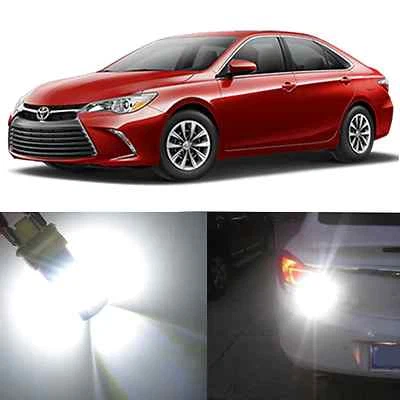 Luces traseras de freno Allá Lighting bombillas LED blancas para Toyota Matrix 09~17 Corolla Foto 1 de 4