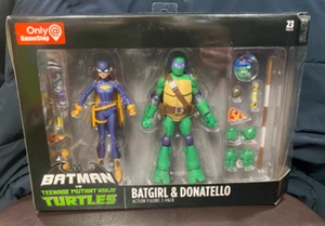 DC Collectibles Batman vs. TMNT Batgirl & Donatello Action Figures Set Gamestop - Picture 1 of 4