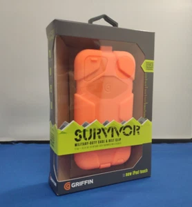 Griffin Survivor iPod Touch military duty case for 5th 6th 7th gen, orange - Picture 1 of 2