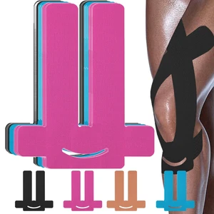 12 Count Precut Kinesiology Tape for Knees, Waterproof Knee Tape for Knee Pain - Picture 1 of 6