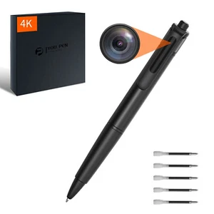Cámara Oculta 128GB 4K Mini Cámara Espía Video Grabación de Sonido Coche Cam Vigilancia - Imagen 1 de 8