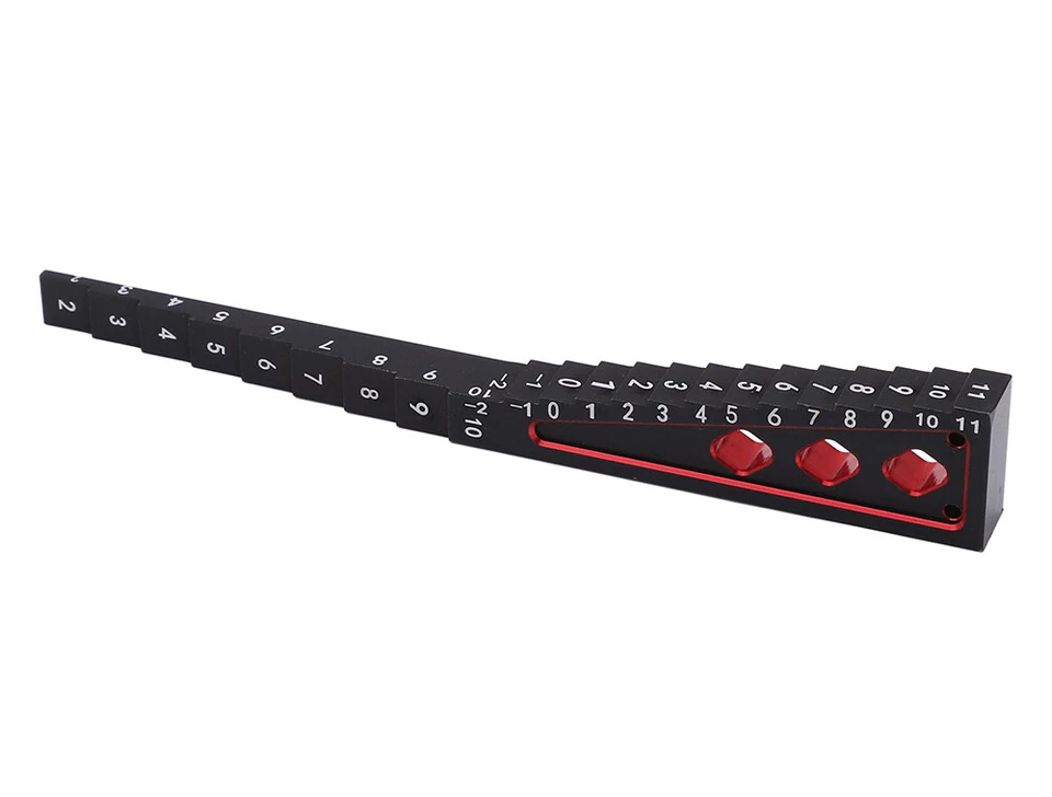Alloy Droop Gauge+Ride Height 2-10mm for 1/10 Touring, Drift & 1/12 - Image 1 of 1